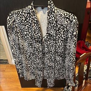 Leopard Print Blouse